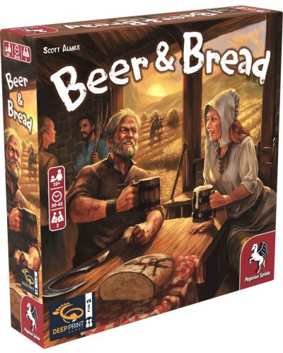 Joc de societate pentru doi Beer & Bread - strategic - 1
