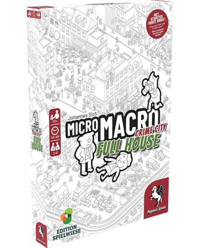 Joc de societate MicroMacro: Crime City 2 - Full House - de familie - 1