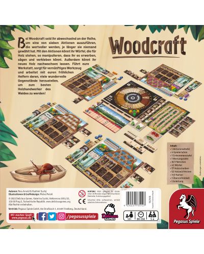 Joc de societate Woodcraft - strategic - 4