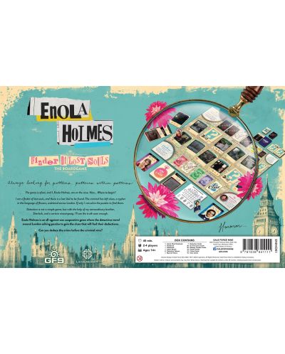 Joc de societate Enola Holmes: Finder of lost Souls - de familie - 2