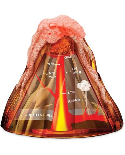 Set de știință  4M Kidz Labs - Vulcan de masă - 2