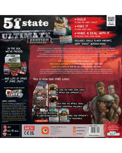 Joc de societate 51st State (Ultimate Edition) - strategic - 2
