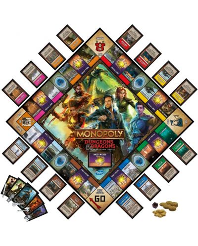 Monopoly Dungeons & Dragons: Honor Among Thieves (Versiunea în limba engleză) - 4