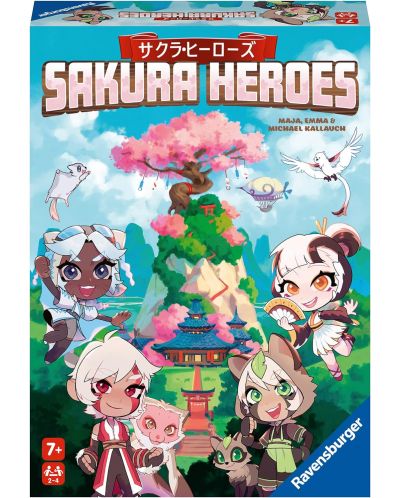 Joc de societate Sakura Heroes - Pentru copii - 1