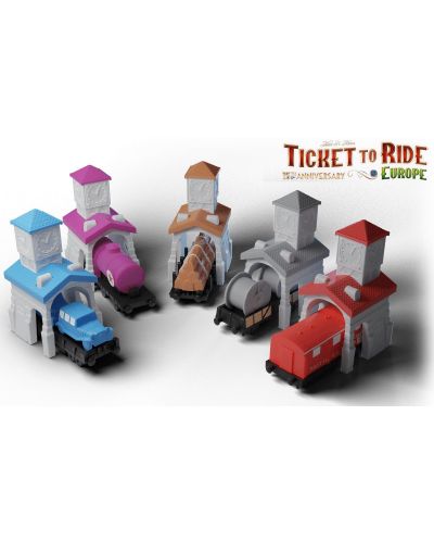 Joc de societate Ticket to Ride - Europe (15th Anniversary Edition) - 4
