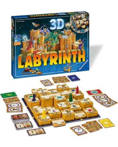 Joc de societate Ravensburger 3D Labyrinth - pentru copii  - 2