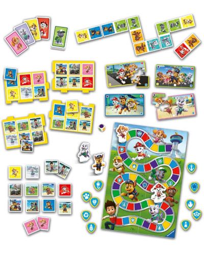 Joc de societate Paw Patrol: 6 Games Collection - Pentru copii - 3