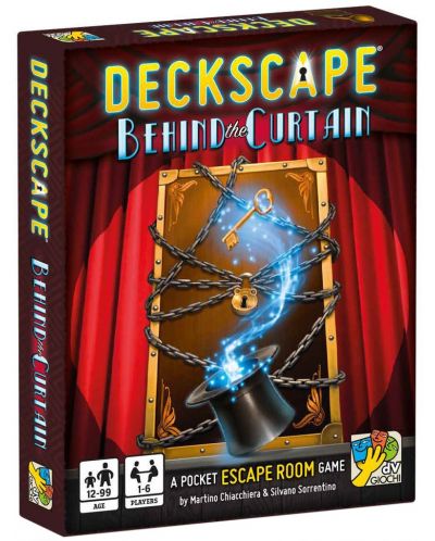 Joc de societate Deckscape: Behind the Curtain - Cooperativ - 1