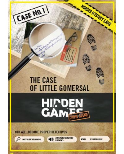 Joc de societate Hidden Games Crime Scene: The Little Gomersal Case - de familie - 1