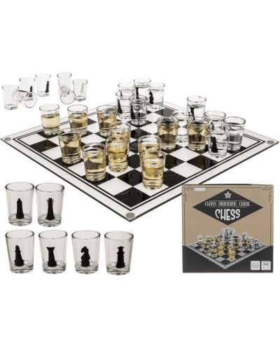 Joc de societate Șah cu cupe - petrecere - 2