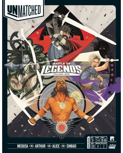 Joc de societate Unmatched: Battle of Legends, vol. 1 - 1