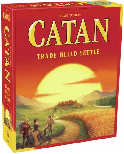Joc de societate Catan (ediția în limba engleză) - strategic - 1