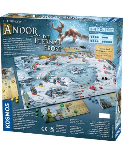 Joc de societate The Legends of Andor: The Eternal Frost - de cooperare - 2