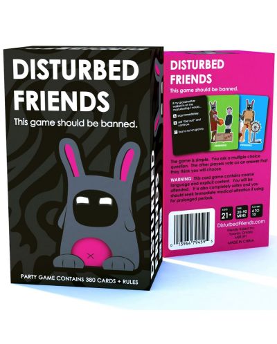 Joc de societate Disturbed Friends - pentru petrecere - 2