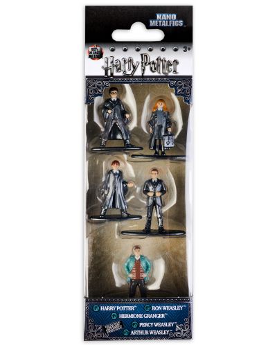 Set de figuri Nano Metalfigs Harry Potter - 5 buc. - 1