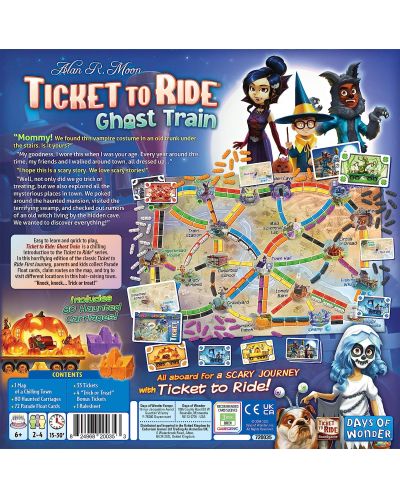 Joc de masă Ticket to Ride: Ghost Train - pentru copii - 2