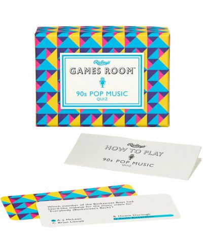 Joc de societate  Ridley's Games Room - 90s Pop Music Quiz - 2