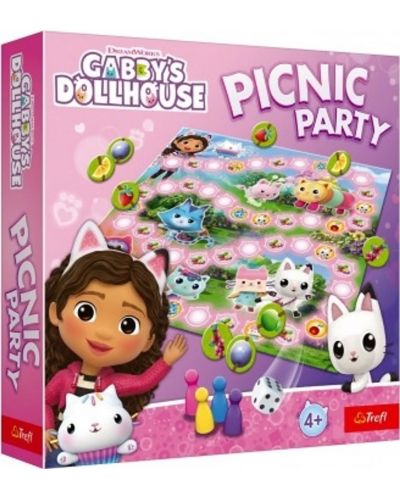Joc de bord Gabby's Dollhouse: Picnic Party - Pentru copii - 1
