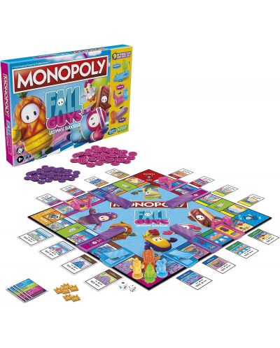 Joc de societate Monopoly Fall Guys (Ultimate Knockout Edition) - de copii - 4