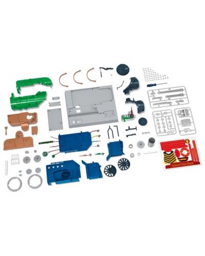 Kit de știință STEM  Amazing Toys Stemnex - Motor de locomotivă cu abur - 5