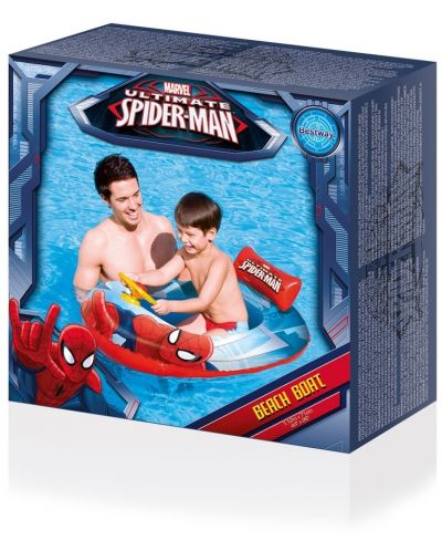 Barcă gonflabilă cu volan Bestway - Spiderman - 3