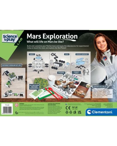 Set științific Clementoni Science & Play - Misiunea de explorare a planetei Marte, NASA - 6