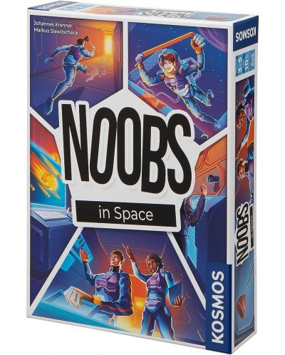 Joc de societate Noobs in Space - de cooperare - 1