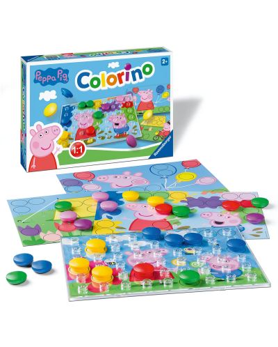 Joc de masă Peppa Pig Colorino - pentru copii - 2