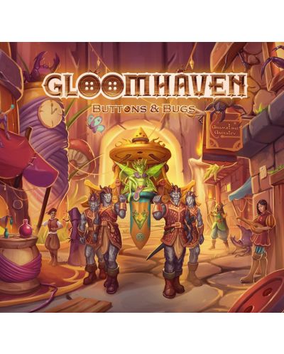 Joc de bord solo Gloomhaven: Buttons & Bugs - Strategic - 1