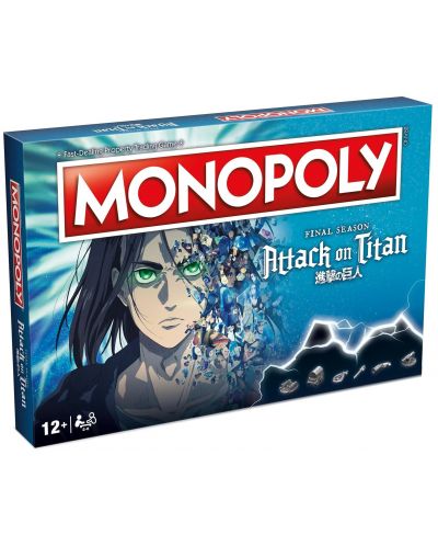 Joc de societate Monopoly - Attack On Titan - 1