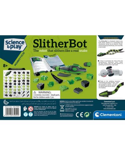 Set stiinta Clementoni Science & Play - Slither Bot, sarpe - 5