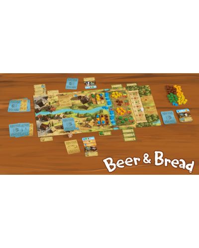 Joc de societate pentru doi Beer & Bread - strategic - 4