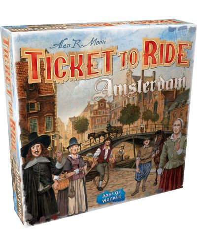 Joc de societate Ticket to Ride: Amsterdam - de familie - 1