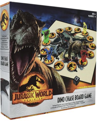 Joc de bord Jurassic World: Dino Chase Board Game - Pentru copii - 1
