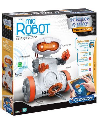 Set stiintific Clementoni Science & Play - Robot Mio 2020 - 1