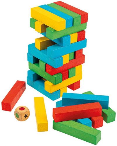 Joc de societate Trendy Rainbow Tower -  pentru copii - 2