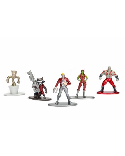 Set figurine Nano Metalfigs: Marvel - Guardians of the Galaxy, 5 bucati - 2