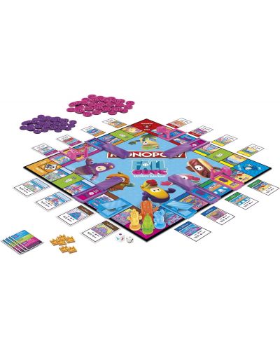 Joc de societate Monopoly Fall Guys (Ultimate Knockout Edition) - de copii - 3
