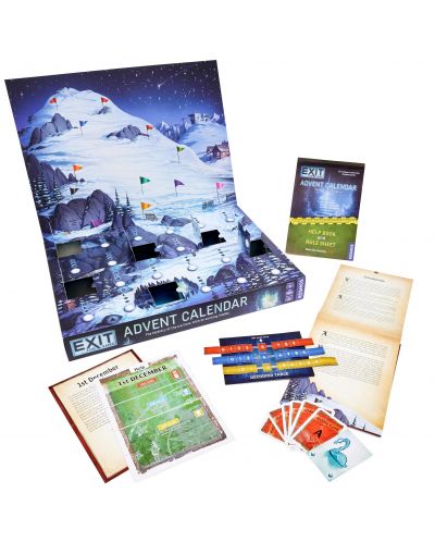 Joc de masă EXiT Advent Calendar: misterul peșterii de gheață - cooperativă - 6