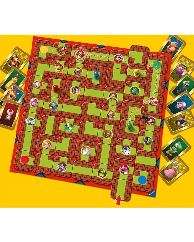 Joc de societate Ravensburger Super Mario Labyrinth - pentru copii - 5