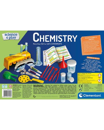 Clementoni Science & Play - Laborator de chimie, 150 de experimente - 3