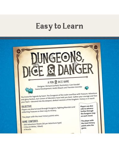 Dungeons, Dice & Danger Board Game - Familie - 4