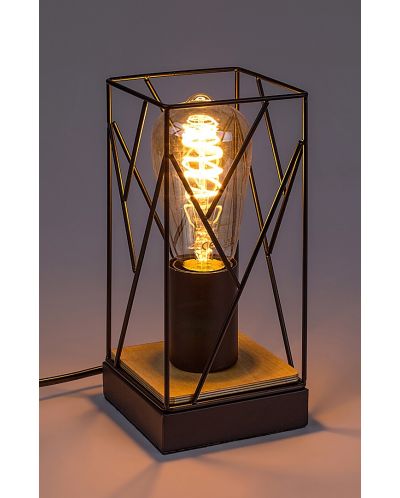 Lampa de masă Rabalux - Boire 74006, IP 20, E27, 1 x 40 W, negru - 3