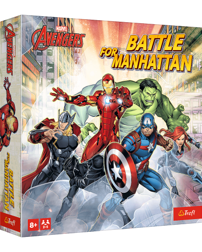 Joc de societate Marvel: Battle for Manhattan - Pentu copii - 1