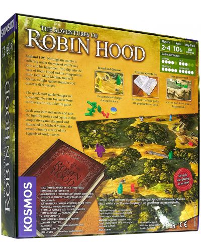 Joc de societate The Adventures of Robin Hood - de familie - 3