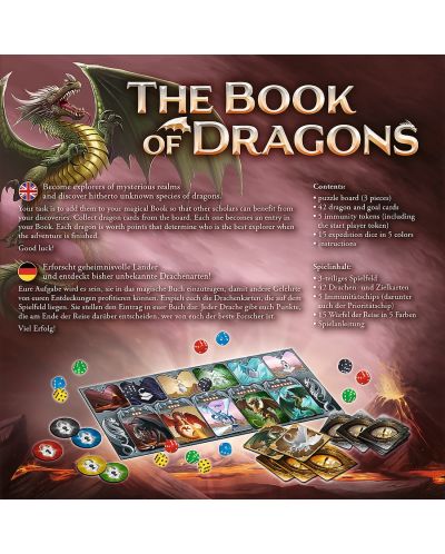 Joc de societate The Book of Dragons - Familie - 2