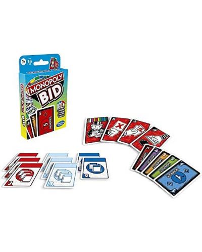 Joc de societate Hasbro Monopoly: Bid -Pentru copii - 2