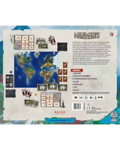 Joc de societate Monuments (Deluxe Edition) -strategic - 2