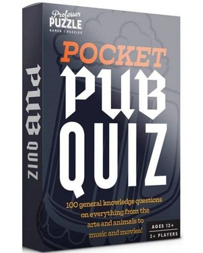 Joc de societate Professor Puzzle - Pocket Pub Quiz - 1