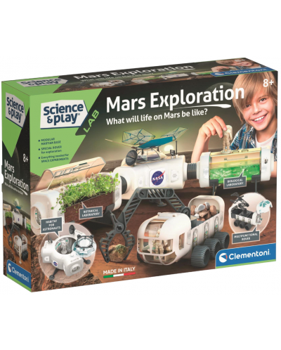 Set științific Clementoni Science & Play - Misiunea de explorare a planetei Marte, NASA - 1